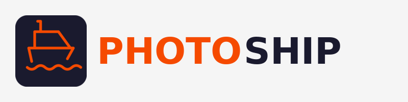 Photoship Full Logo (Light)